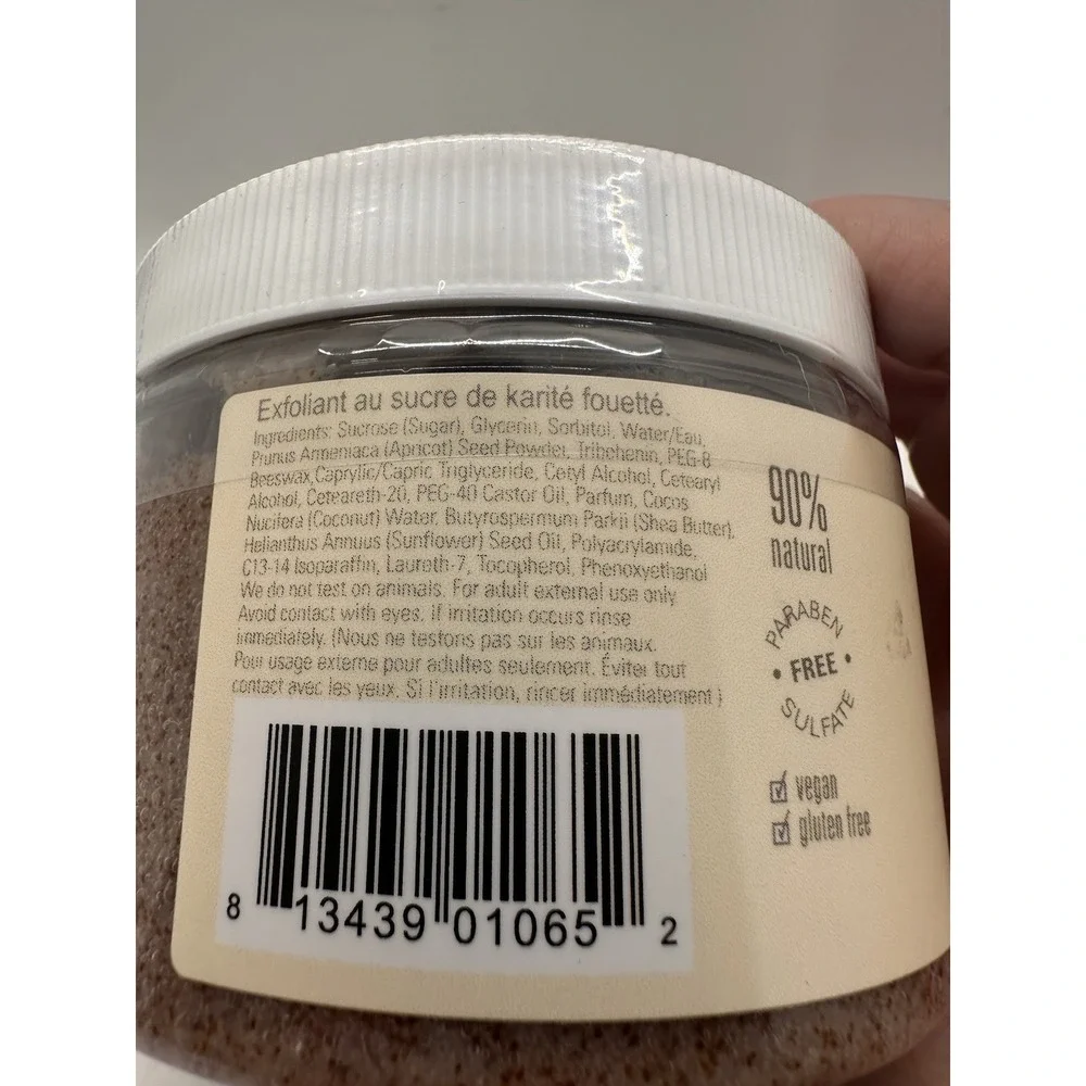 FarmHouse Fresh Coconut Beach Whipped Shea Butter Body Polish 13.6oz Sealed
